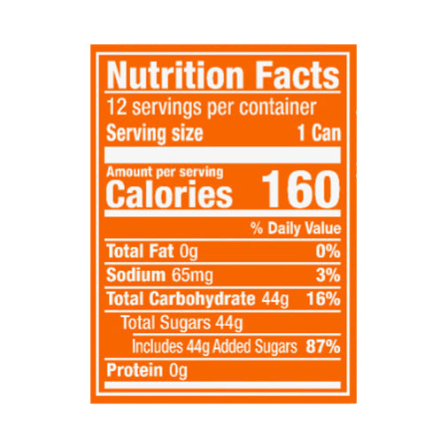 Sunkist 12 Pack Orange Soda 12-12 fl oz Cans
