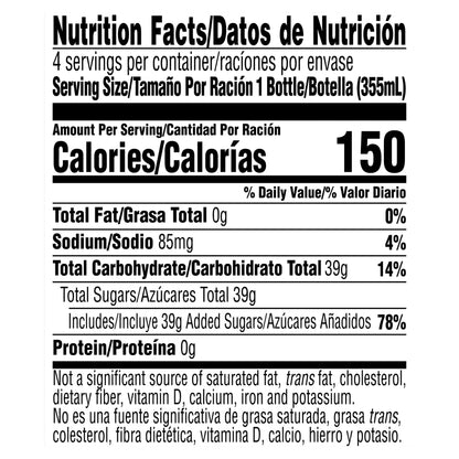 Coca-Cola Mexico Glass Bottles, 355 mL, 4 Pack