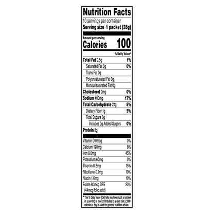 Quaker Instant Grits Country Bacon 0.98 Oz 10 Count