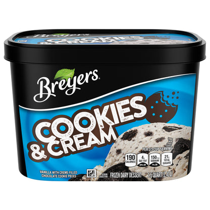 Breyers Cookies and Cream Frozen Dairy Dessert