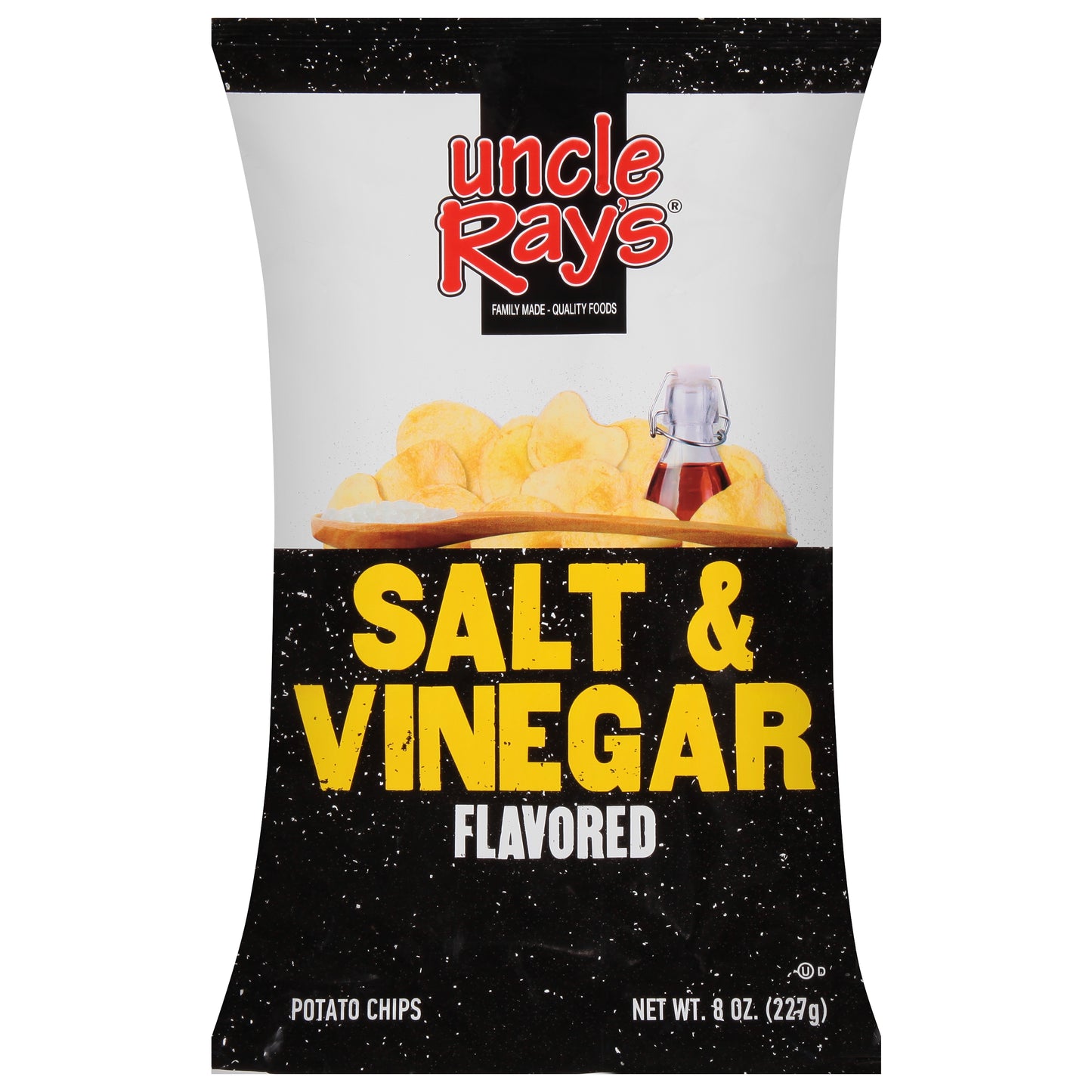 Uncle Ray's Salt & Vinegar Flavored Potato Chips 8 oz
