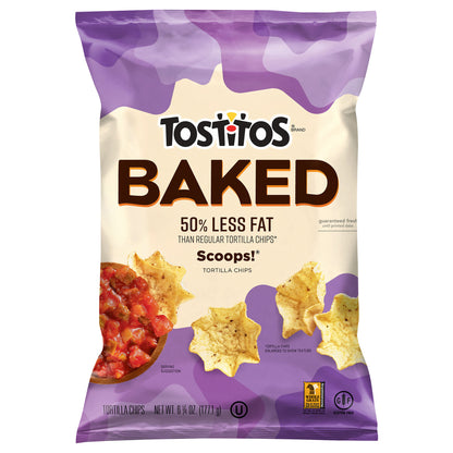 Tostitos Baked Tortilla Chips Scoops! 6 1/4 Oz