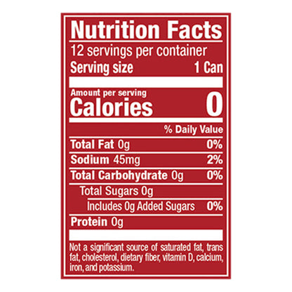 7UP Cherry Flavored Zero Sugar Soda, 12 fl oz cans, 12 pack