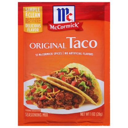 McCormick Taco Original Seasoning Mix 1 oz