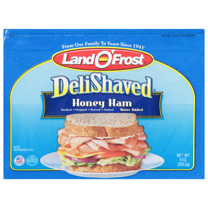 Land O'Frost DeliShaved Honey Ham 9 oz