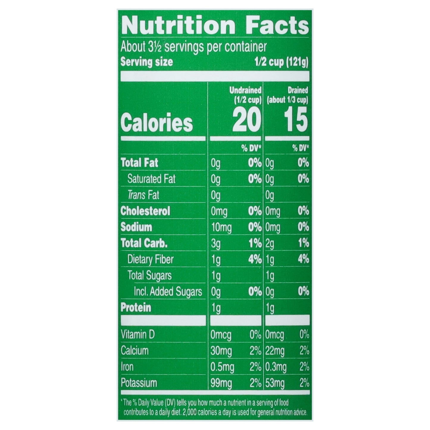 Del Monte Fresh Cut Blue Lake No Salt Added Cut Green Beans 14.5 oz