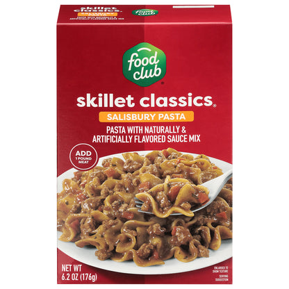 Food Club Skillet Classics Salisbury Pasta 6.2 oz
