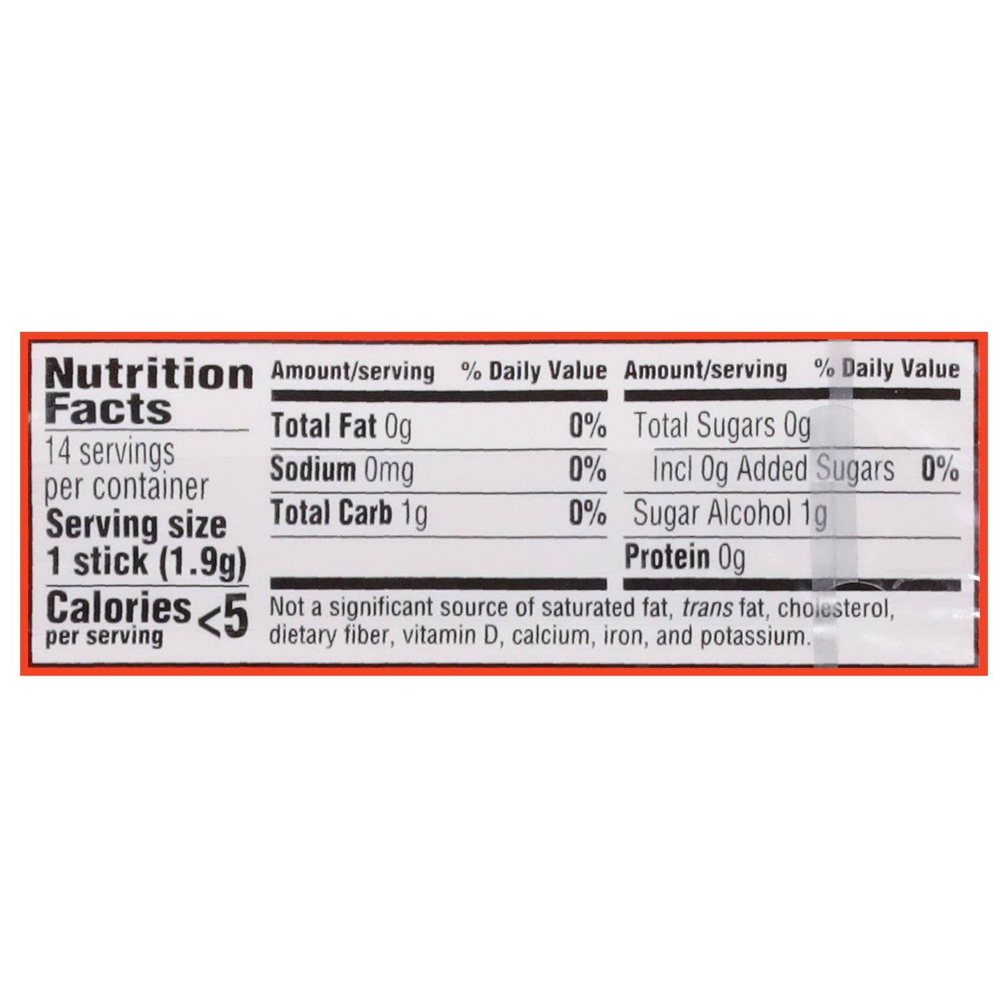 Trident Sugar Free Tropical Twist Gum 14 ea