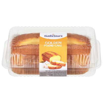 Sabrina's Golden Pound Cake 14 oz
