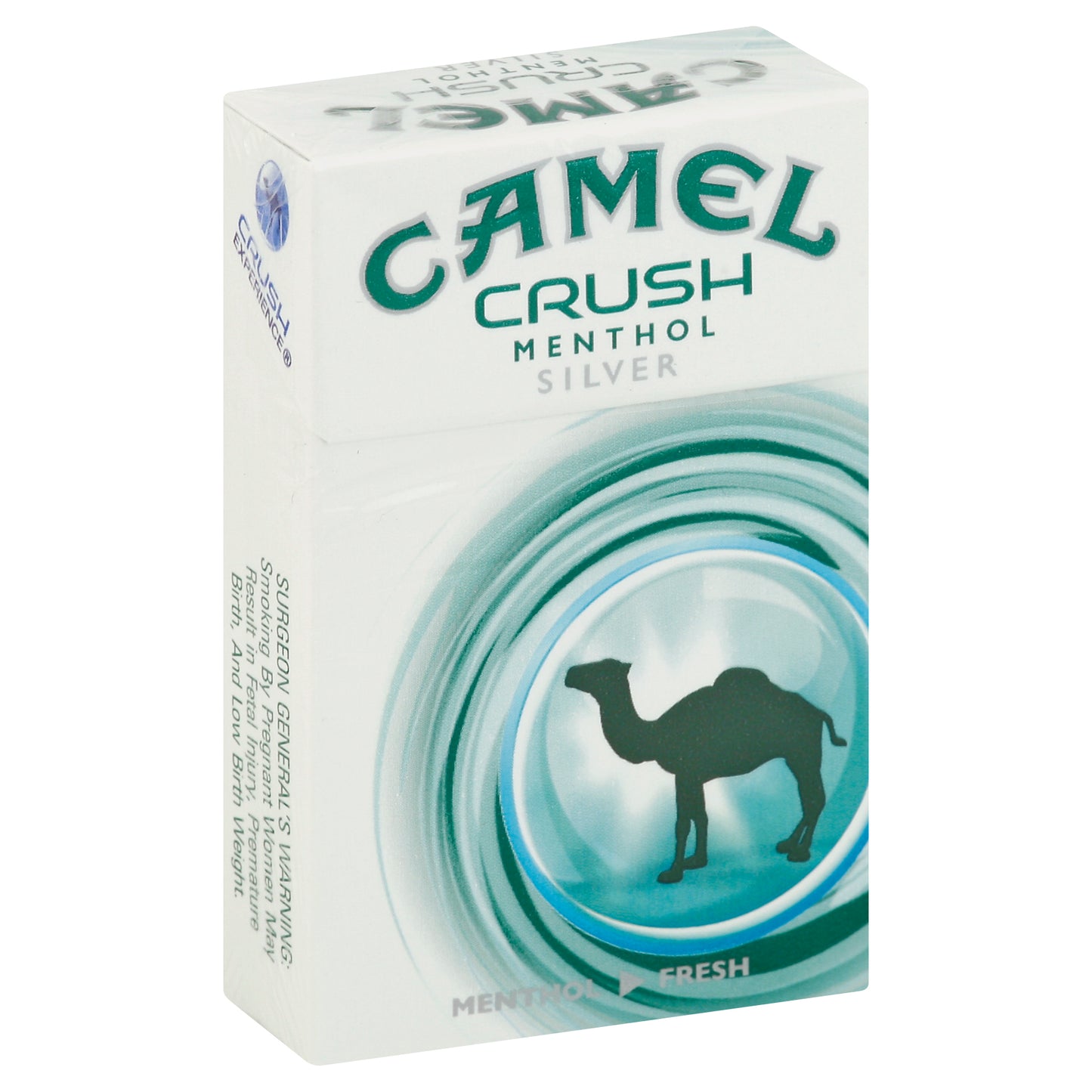 Camel Cigarettes 20 ea - CRUSH MENTHOL SILVER