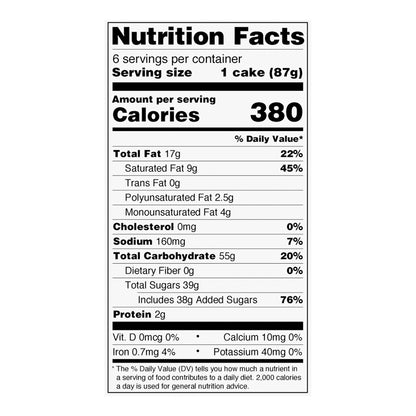 Snack Cakes, Little Debbie Big Pack Zebra® Cakes