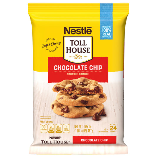 Nestle Toll House Chocolate Chip Cookie Dough 16.5 oz.