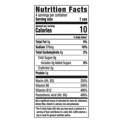 Monster Energy Zero Sugar Zero Ultra Energy Drink 4 - 16 fl oz Cans