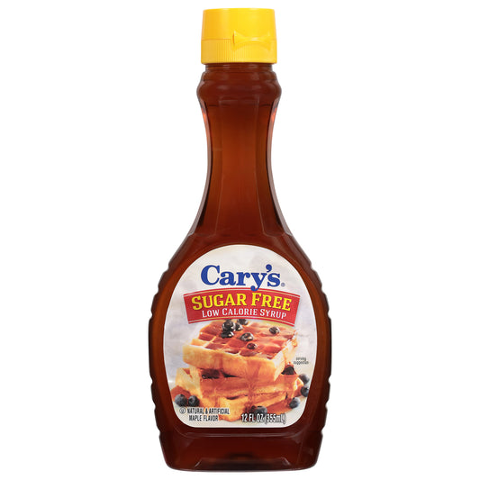 Cary's Low Calorie Sugar Free Maple Flavor Syrup 12 fl oz
