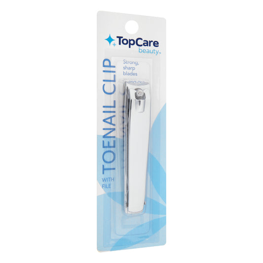 TopCare Beauty Toenail Clip with File 1 ea