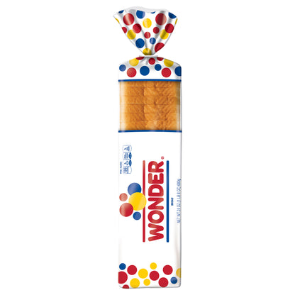 Wonder Bread Giant White Sandwich Bread, Sliced White Bread, 24 oz Loaf