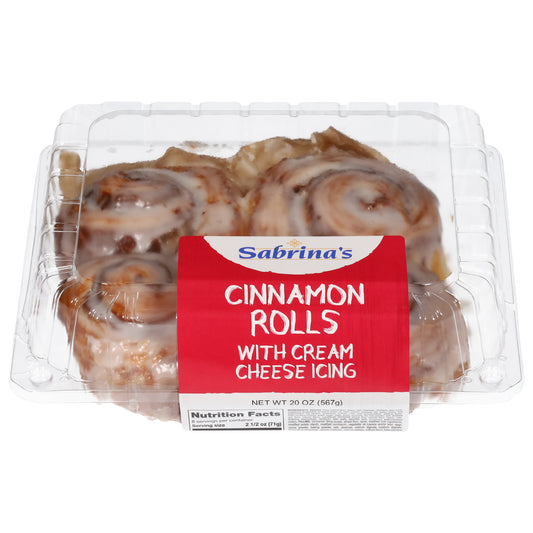 Sabrina's Cinnamon Rolls with Cream Cheese Icing 20 oz