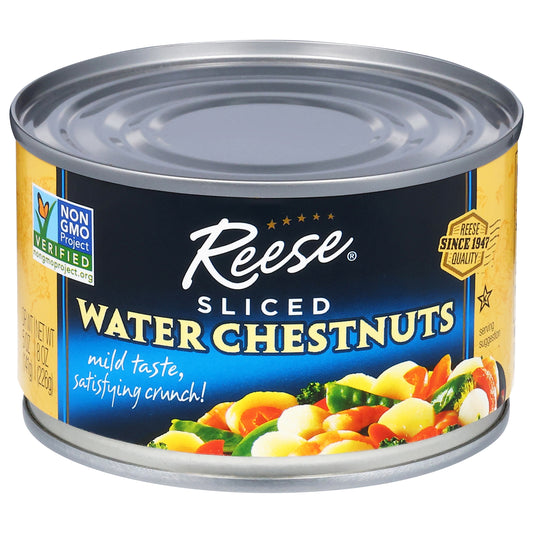Reese Sliced Water Chestnuts 8 oz