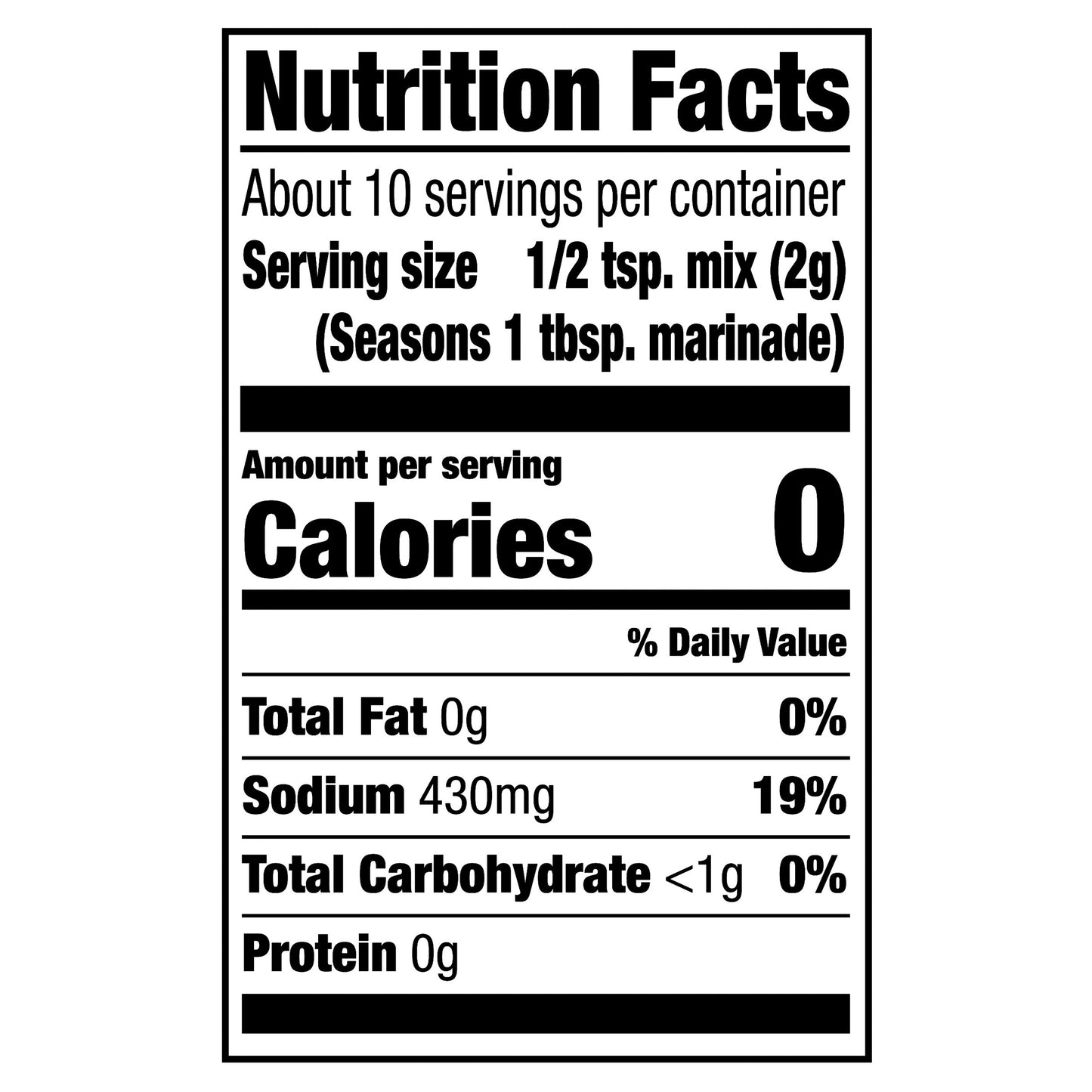 McCormick Grill Mates Montreal Steak Marinade Mix, 0.71 oz