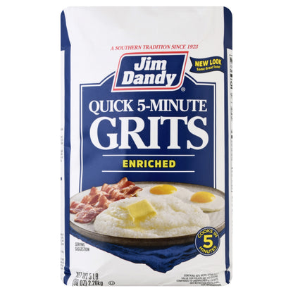 Jim Dandy Quick Grits, 5 lb Bag (80 oz)