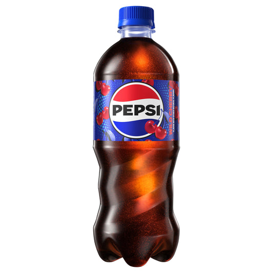 Pepsi Soda Wild Cherry 20 Fl Oz
