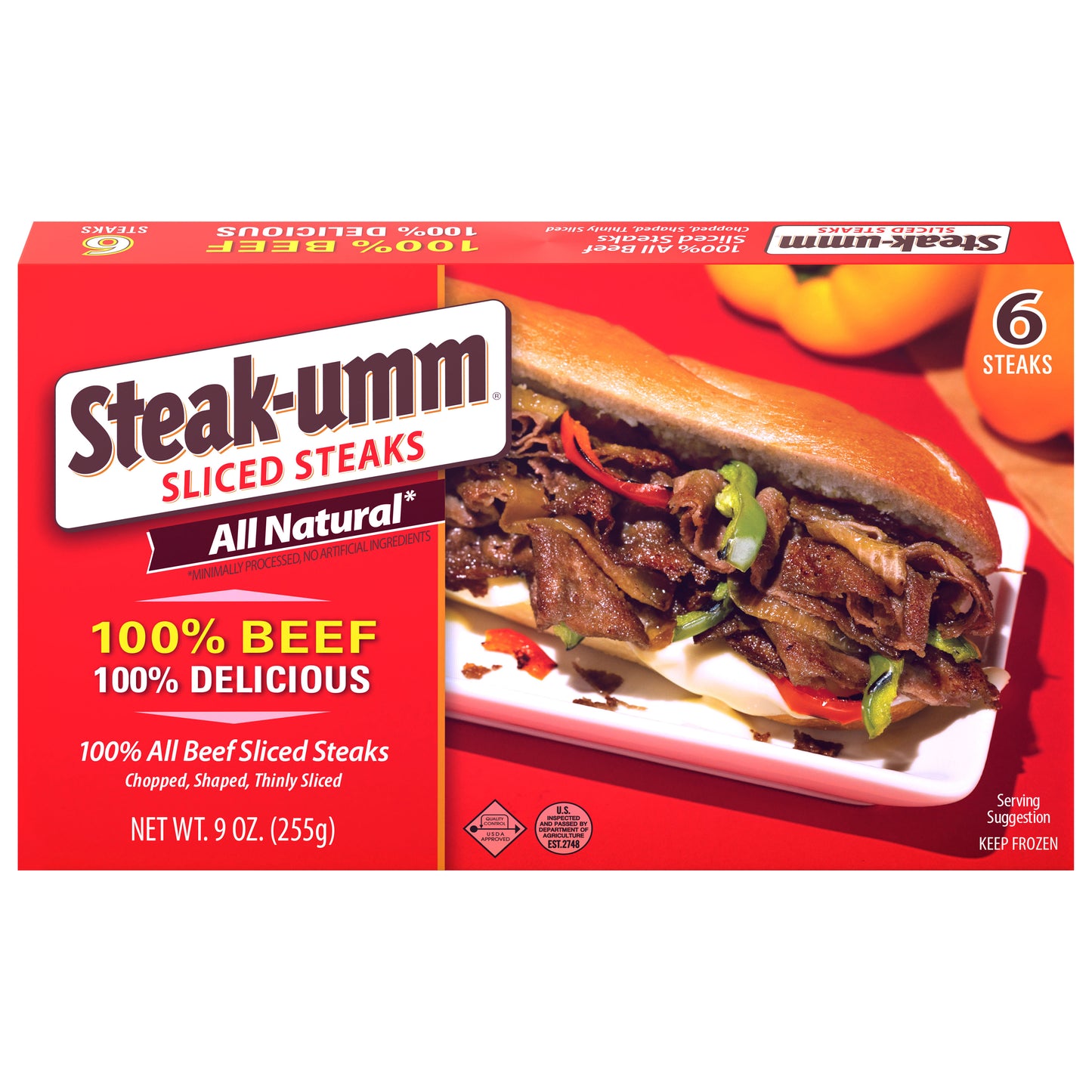 Steak-umm Steak 6 ea