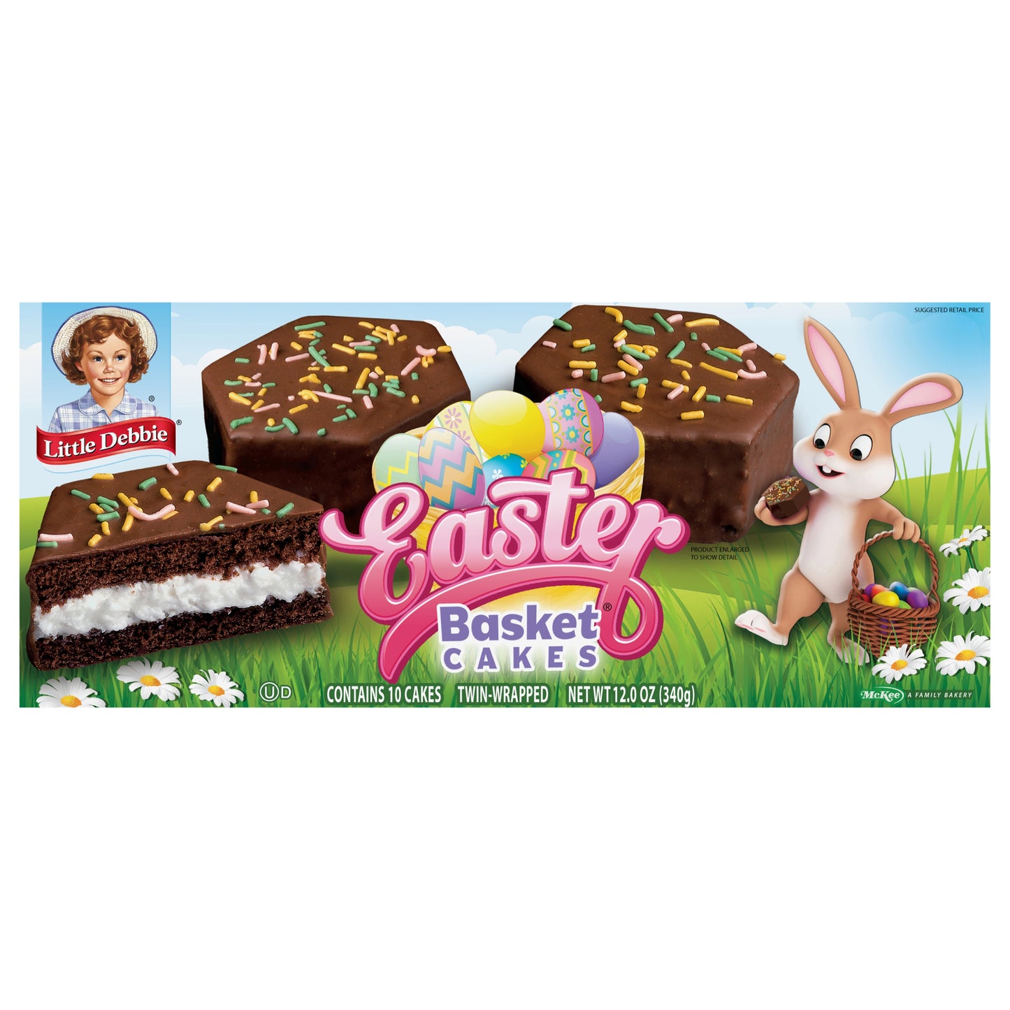 Snack Cakes, Little Debbie Family Pack EASTER BASKET CAKES ® (choc)