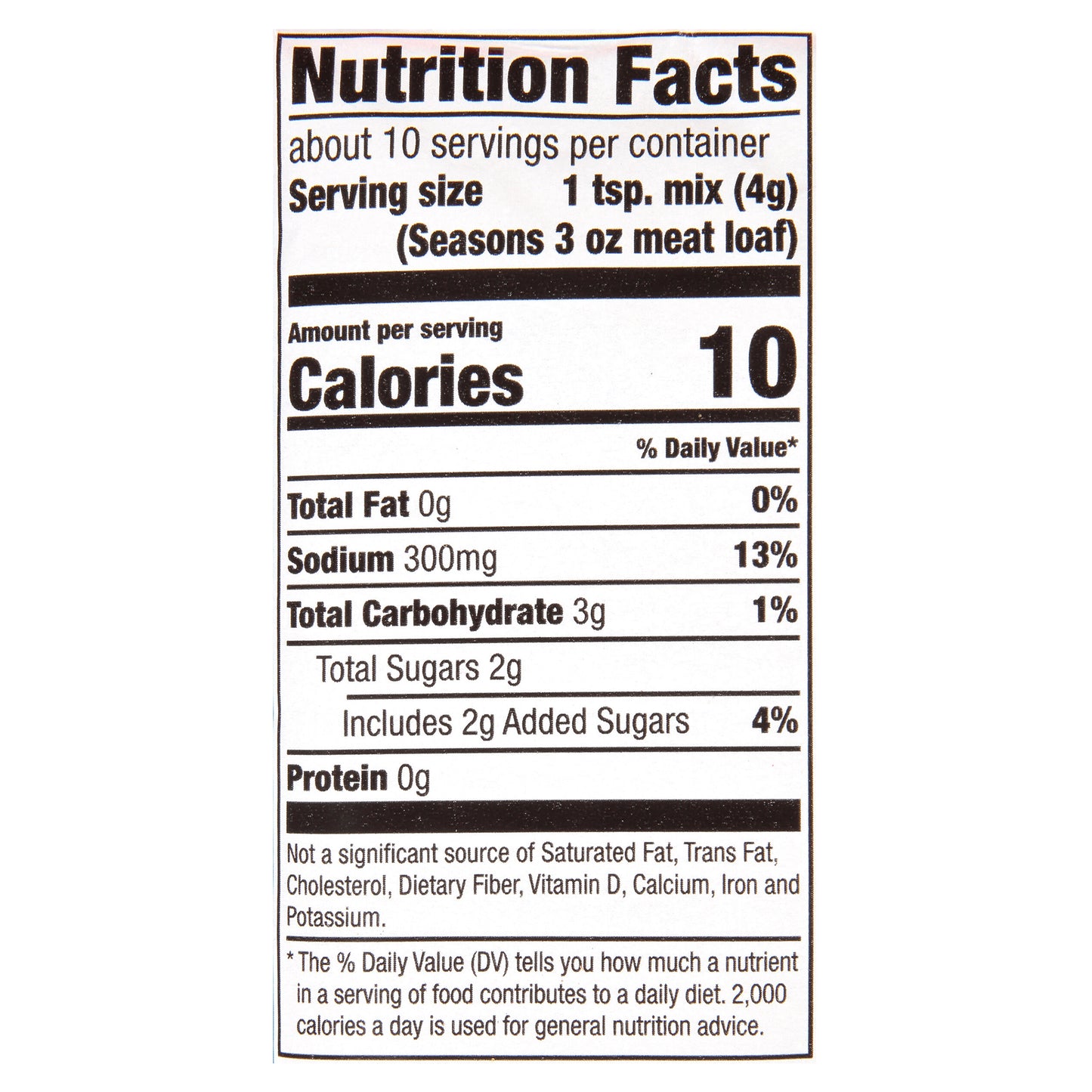 McCormick Meat Loaf Seasoning Mix 1.5 oz