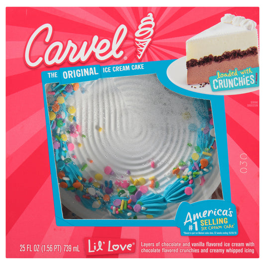 Carvel® Lil' Love® The Original Ice Cream Cake 4-25 fl. oz. Boxes