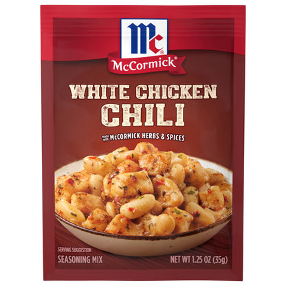 McCormick Chili Seasoning Mix - White Chicken Chili, 1.25 oz