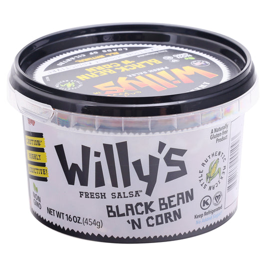 Willy's Black Bean 'N Corn Salsa 16 oz