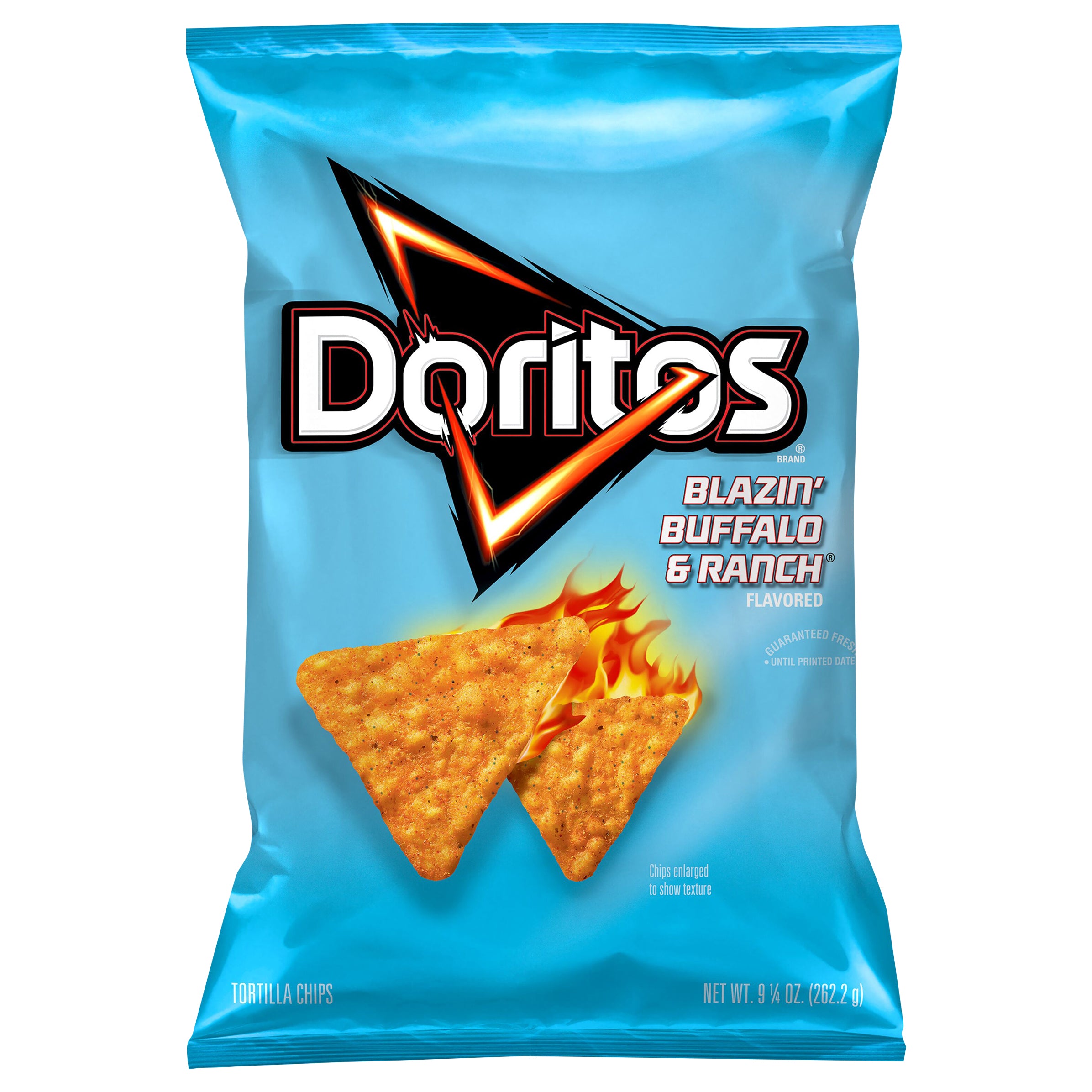 Doritos Tortilla Chips Blazin’ Buffalo & Ranch Flavored 9 1/4 Oz ...