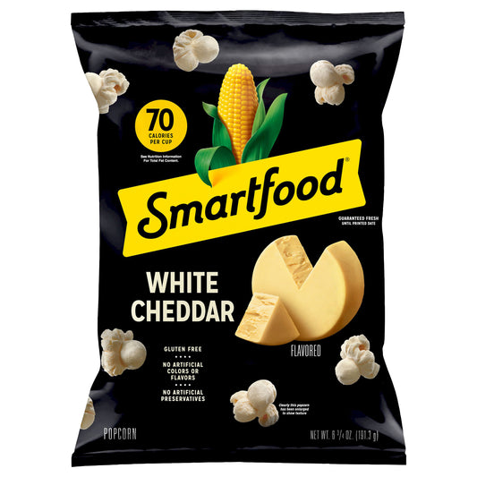 Smartfood Popcorn White Cheddar Flavored 6 3/4 Oz