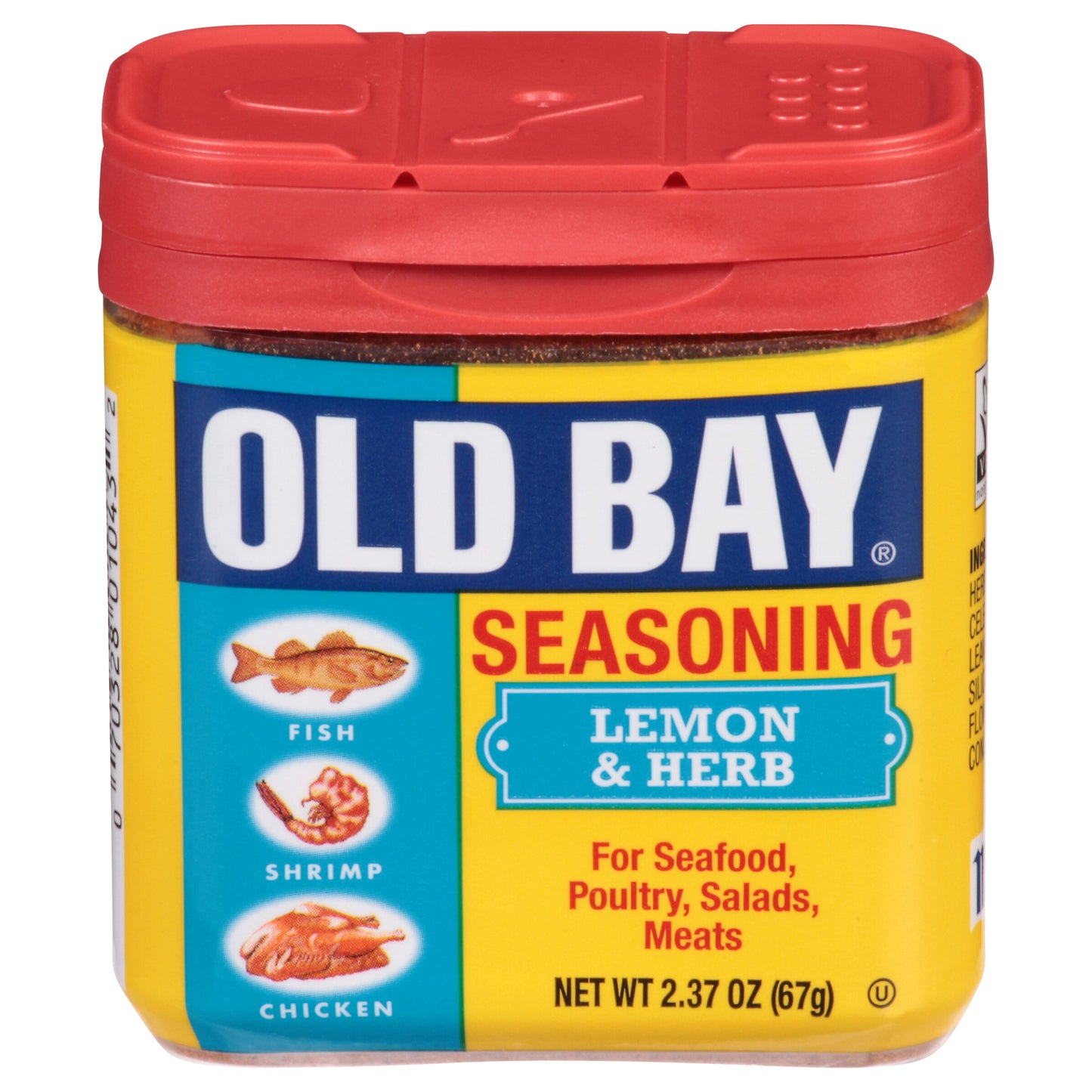 OLD BAY Lemon & Herb Seasoning, 2.37 oz