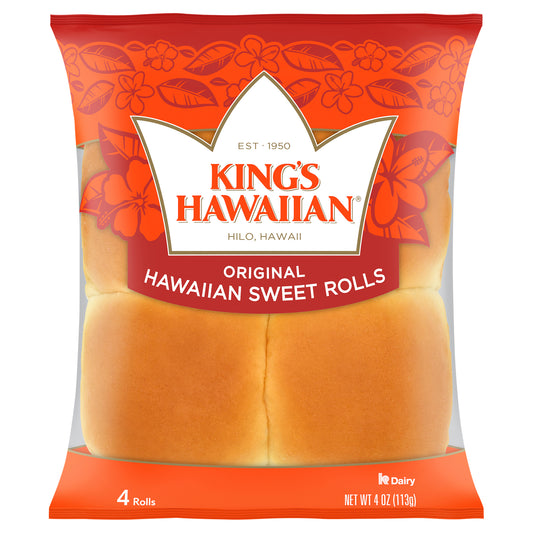Original Hawaiian Sweet Rolls 4PK