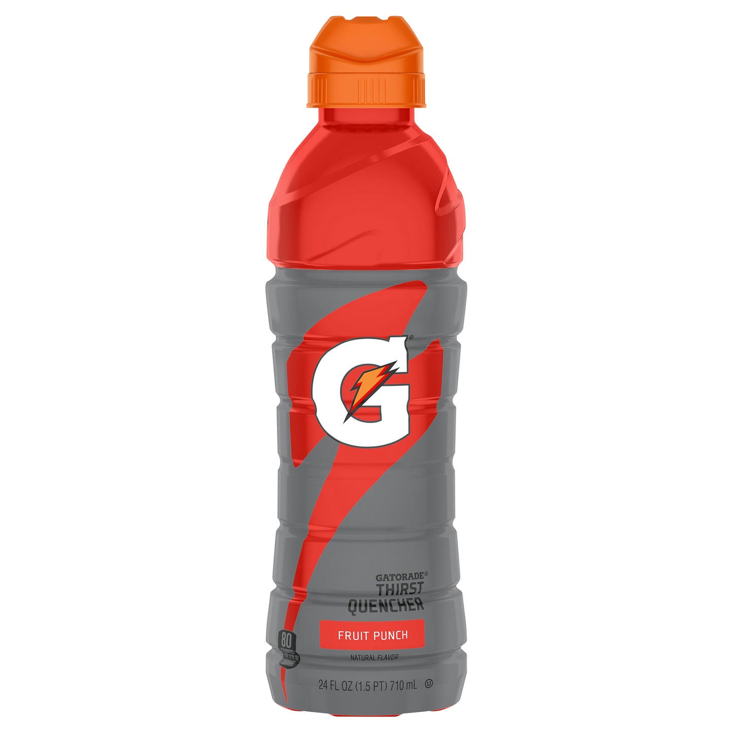 Gatorade Thirst Quencher Fruit Punch Natural Flavor 24 Fl Oz
