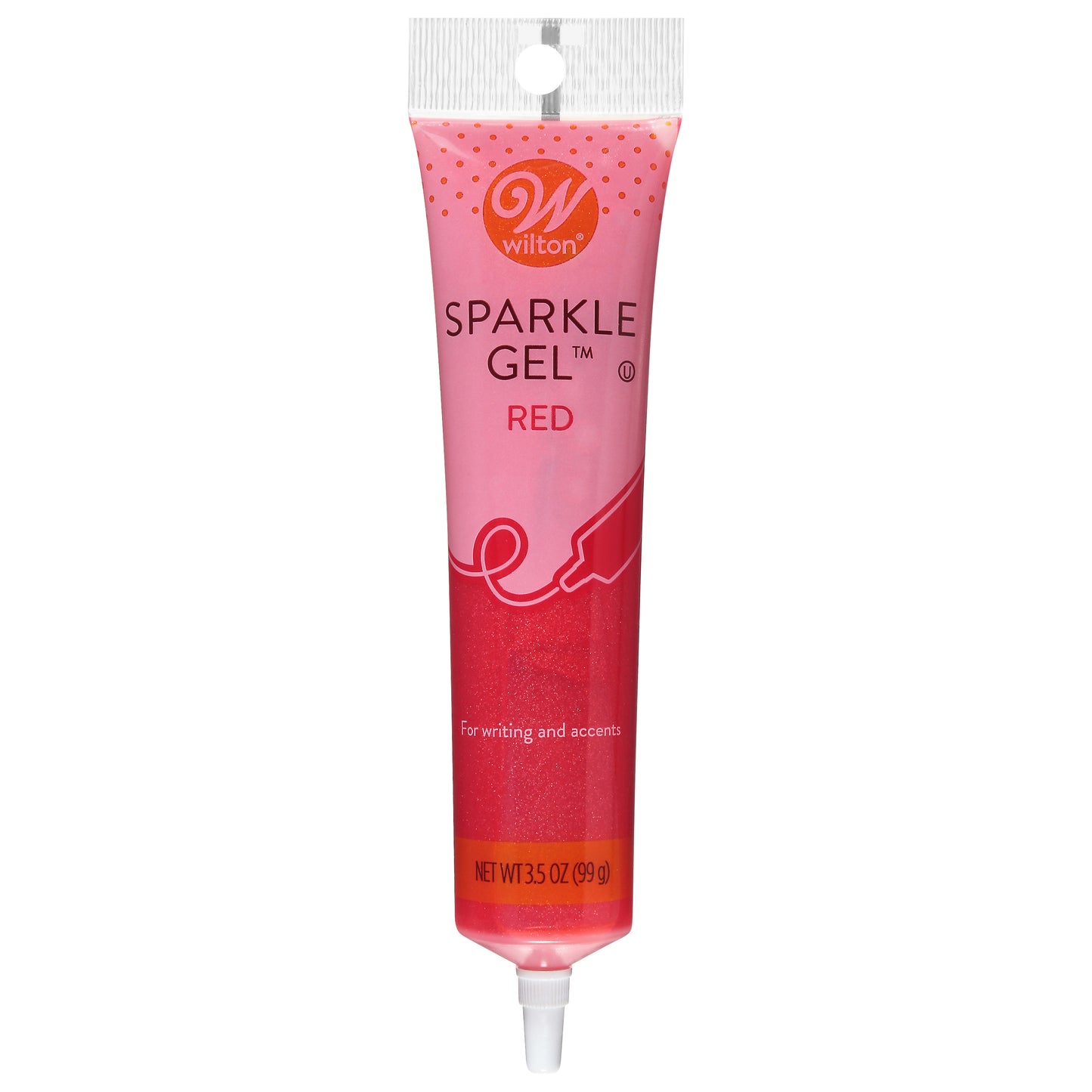 Wilton Red Sparkle Gel 3.5 oz