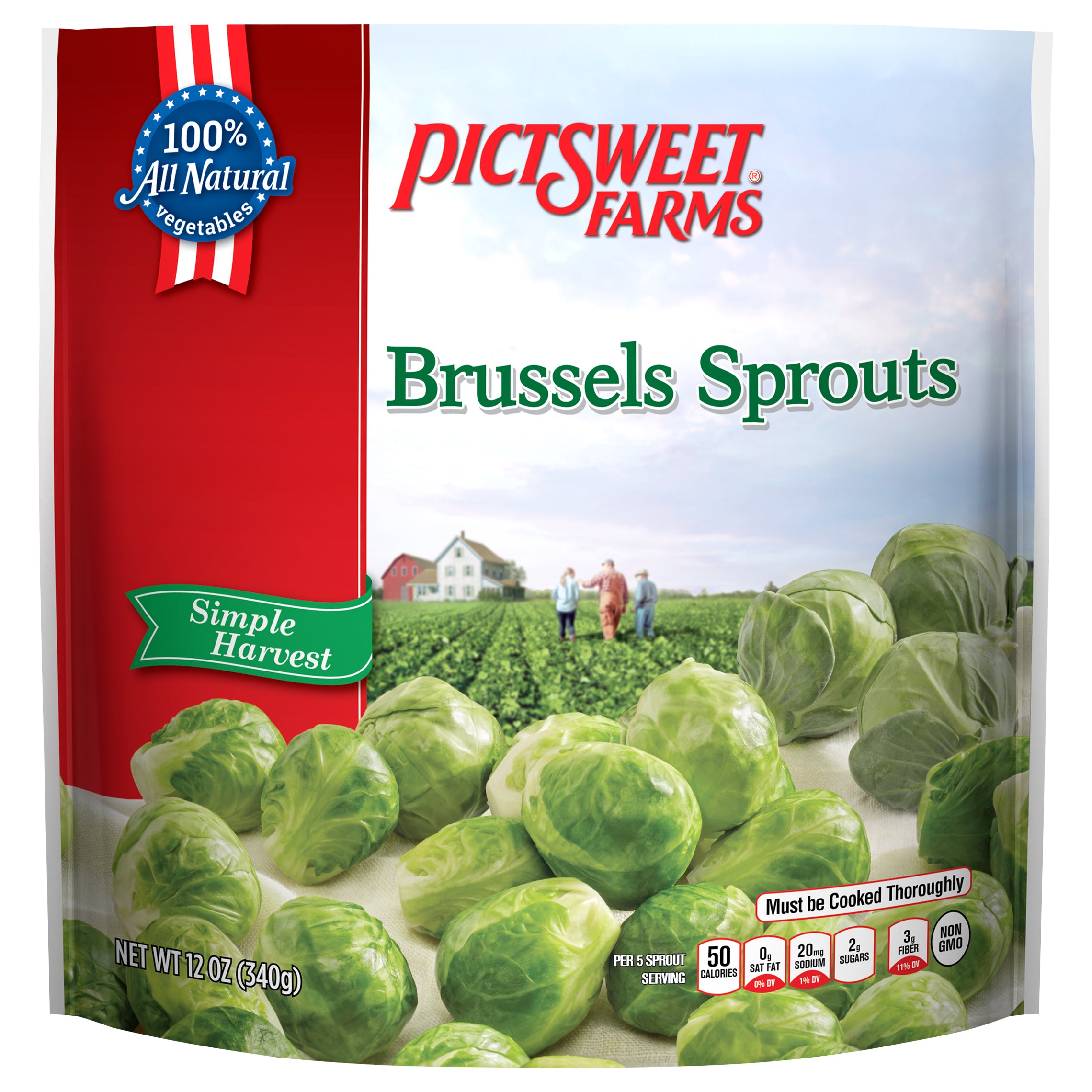 Spires Farm Pictsweet Farms Brussels Sprouts, Simple Harvest - 12 oz – Spires IGA