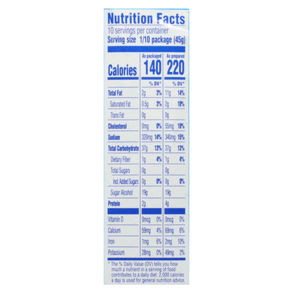 Pillsbury Zero Sugar Moist Supreme Yellow Premium Cake Mix, 16 Oz Box