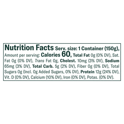 Chobani Nonfat Zero Sugar Greek Vanilla Flavored Yogurt 5.3 oz