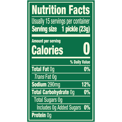 Claussen Kosher Dill Pickle Minis, 20 fl oz Jar
