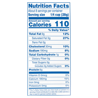 Kraft Three Cheese Blend Shredded Cheese with a Touch of Philadelphia for a Creamy Melt, 8 oz Bag