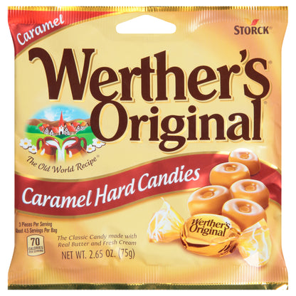 Werther's Original Caramel Hard Candies 2.65 oz