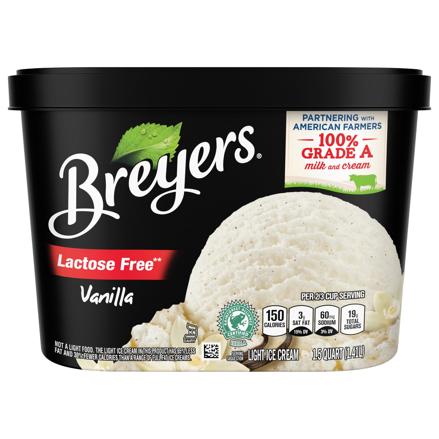 Breyers Vanilla Ice Cream Light Ice Cream
