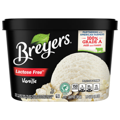Breyers Vanilla Ice Cream Light Ice Cream