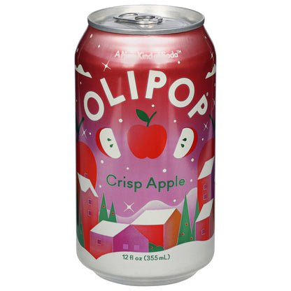 Olipop Crisp Apple Soda 12 fl oz