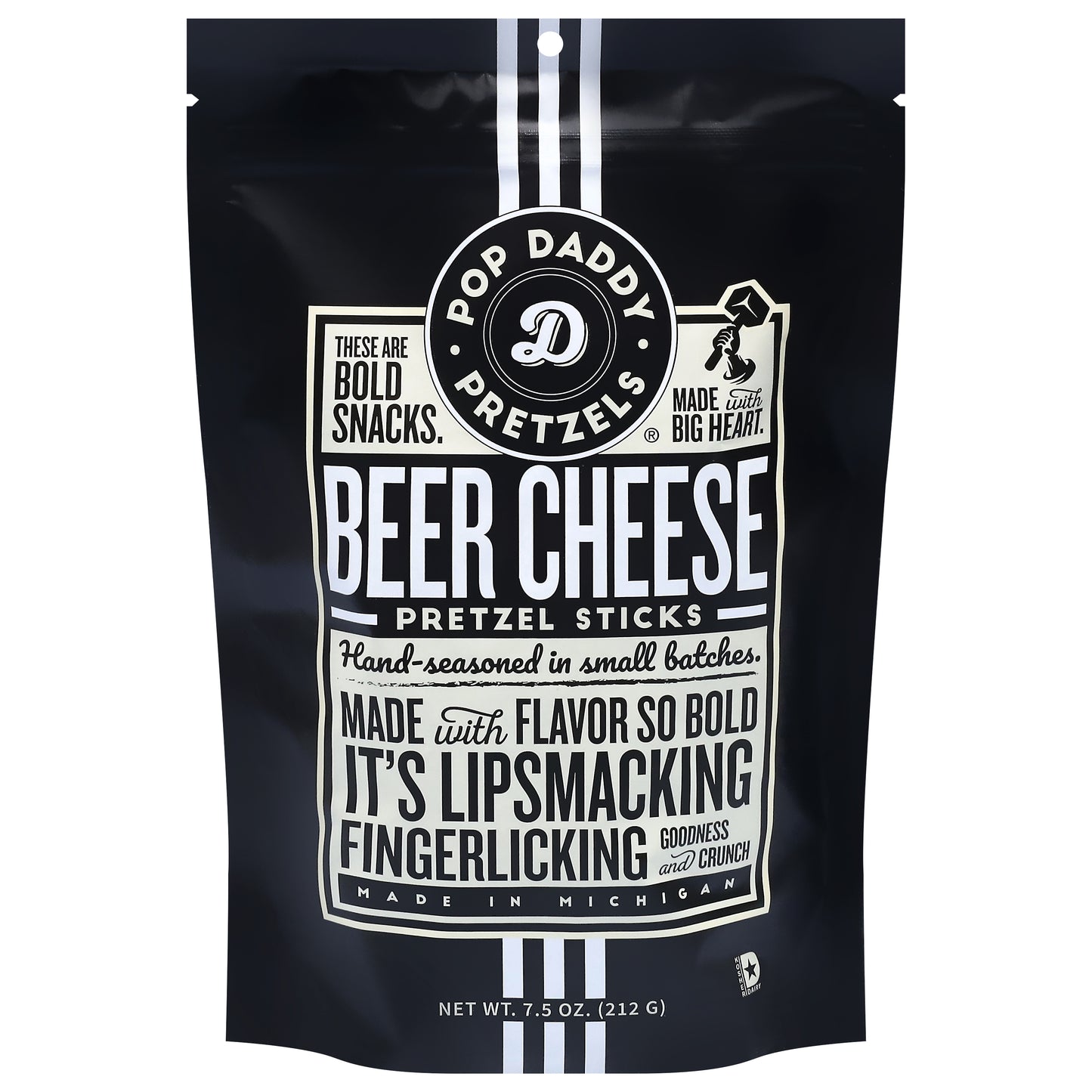 Pop Daddy Pretzels Beer Cheese Pretzel Sticks 7.5 oz
