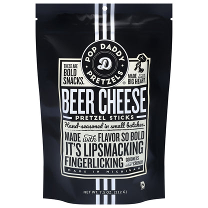Pop Daddy Pretzels Beer Cheese Pretzel Sticks 7.5 oz