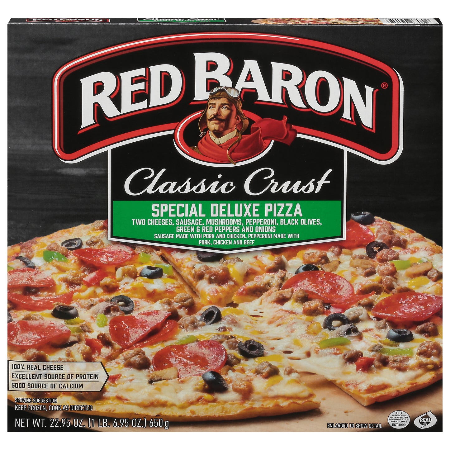 Red Baron Classic Crust Special Deluxe Pizza 22.95 oz