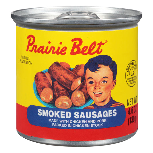 Prairie Belt® Smoked Sausage 4.6 oz. Pull-Top Can
